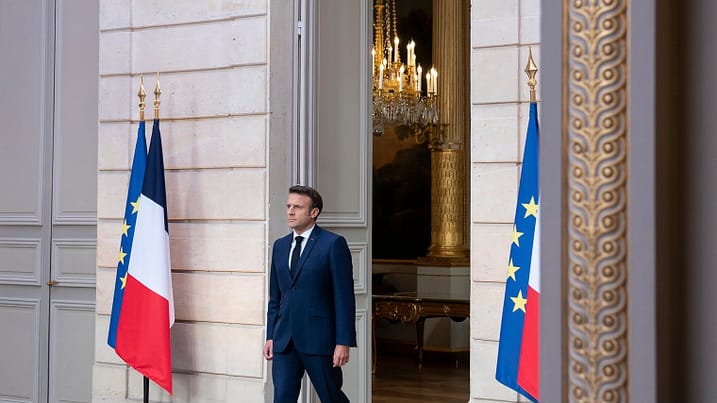 French President Emmanuel Macron.